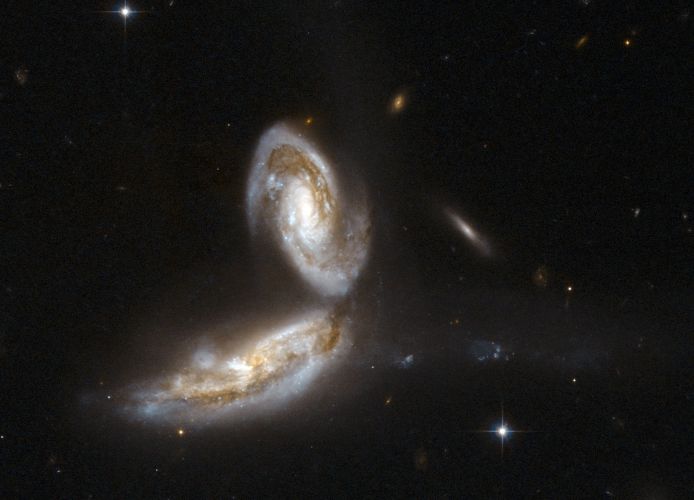 Colisão de galáxias 2