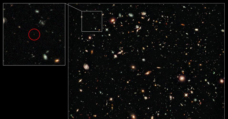 Galáxia mais distante já encontrada
