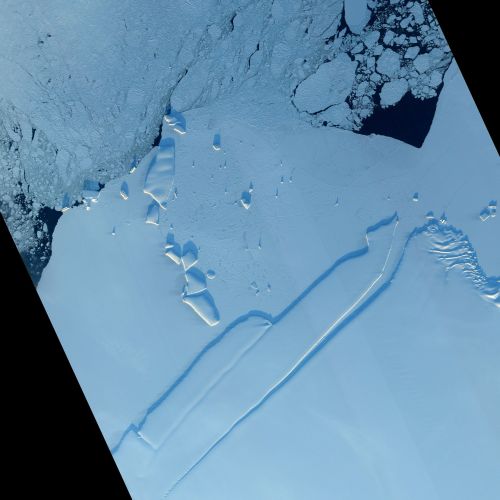 Icebergs na Antártida