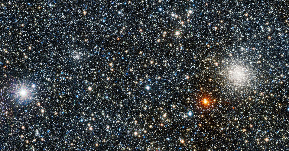 Dois novos aglomerados de estrelas na Via Láctea