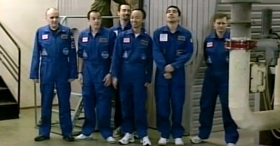 Membros da tripulação da missão Mars 500
