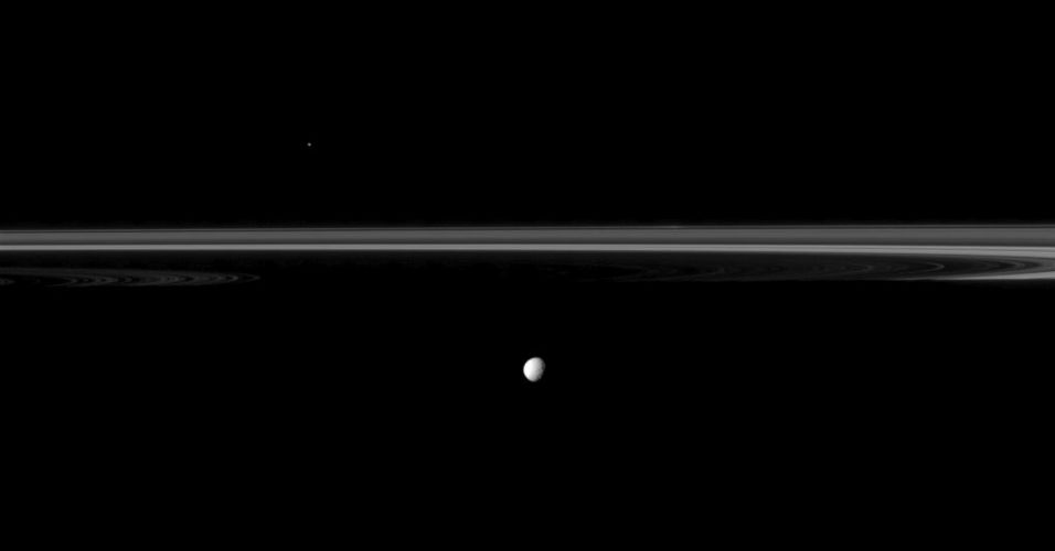 Mimas vista pelo Cassini