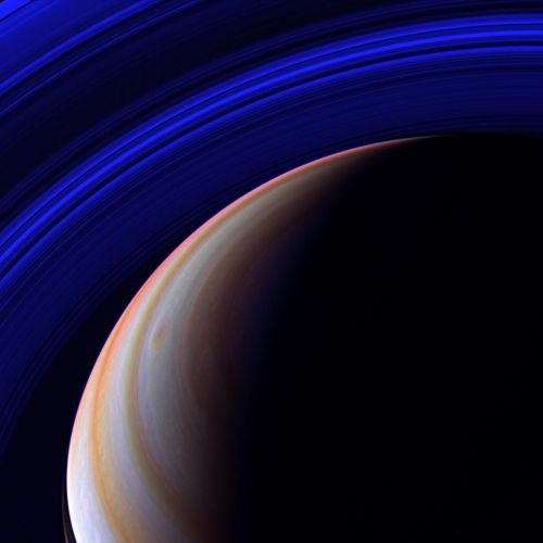 Hemisfério norte de Saturno