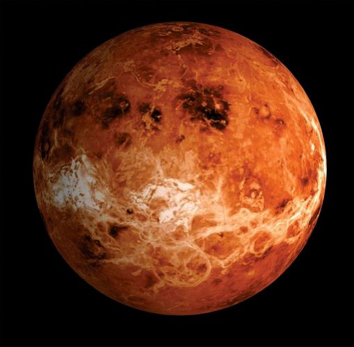 Novo mapa de Vênus