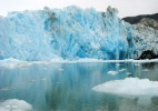 Glaciar da Patagônia retrocede 1 km por aquecimento global - Efe/Fundación Imagen de Chile